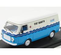 MODELLINO FURGONE STATICO DIECAST FIAT 238 VAN ABARTH RIVER TEAM 1972 SCALA 1/43