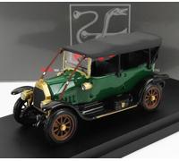 MODELLINO AUTO STATICO DIECAST FIAT TIPO 0 FARINA 1914 VERDE NERO SCALA 1/43