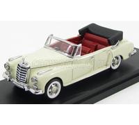 MODELLINO AUTO STATICO DIECAST MERCEDES 300D CABRIOLET 1958 BIANCO SCALA 1/43