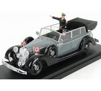 1/43 RIO-MODELS - MERCEDES BENZ - 770K CABRIOLET OPEN 1942 WITH AND DRIVER 4650/