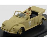1/43 RIO-MODELS - VOLKSWAGEN - BEETLE CABRIOLET AFRICA KORPS 1943 - WITH 4376/P