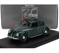 MODELLINO AUTO STATICO DIECAST VOLKSWAGEN BEETLE MAGGIOLINO POLIZEI 1953 1/43