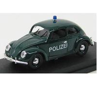 RIO 1/43 VOLKSWAGEN BEETLE POLIZEI POLICE 1953 VERDE MODELLINO STATICO DIECAST