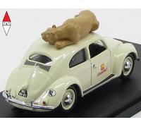 VOLKSWAGEN MAGGIOLINO ZOO DI AHNHEM 1951 LION FIGURE 1/43 RIO4412P Made in Italy