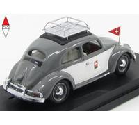 1/43 RIO VOLKSWAGEN BEETLE SWISS POST 1963 BLACK WHITE