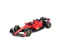 Ferrari SF-23 #55 Formula 1 2023 Rosso Sainz Con Casco Modellino 1:43 Bburago