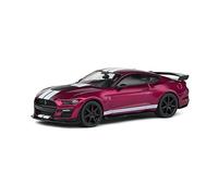 2020 Ford Shelby Mustang GT500 Fast Track Púrpura Caramelo/Blanco 1:43 Solido S4