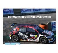1/43 Skoda Fabia R5 Rally Monza 2019 Gronholm kit