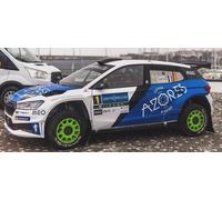 1/43 Skoda Fabia RS Rally 2 Rally Azzorre Azores 2023 LOEB