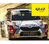1/43 Skoda Fabia RS Rally 2 Rally Legend 2024 Carron
