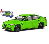 Die cast 1/43 Modellino Auto Alfa Giulia Quadrifoglio 2.9I Bi Turbo Acid Green
