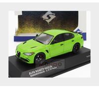 Die cast 1/43 Modellino Auto Alfa Giulia Quadrifoglio 2.9I Bi Turbo Acid Green