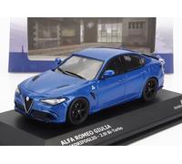 MODELLINO AUTO STATICO DIECAST ALFA ROMEO GIULIA QUADRIFOGLIO 2016 BLU 1/43