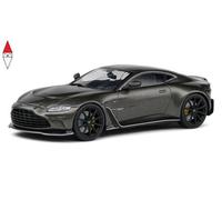 MODELLINO AUTO STATICO SOLIDO ASTON MARTIN V12 VANTAGE 2023 GRIGIO SCALA 1:43