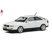 Solido Modellino auto Audi 80 Coupé S2 Turbo Scala 1:43 Bianco perla 1992