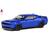 2018 Dodge Challenger SRT Demon V8 6.2L Azul Metalizado 1:43 Solido S4310305