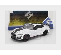 MODELLINO AUTO STATICO SOLIDO FORD MUSTANG GT500 COUPE 2020 BIANCO SCALA 1:43