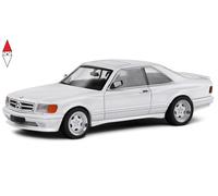 Mercedes S / Class 560sec Amg (c126) Wide Body 1990 White 1:43 Model 4310904