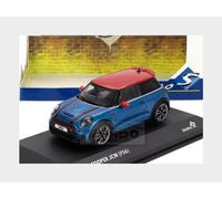 1:43 SOLIDO Mini Cooper John Works Jcw F56 2023 Blue Red SL4315003