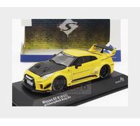 2022 Nissan GT-R (R35) Liberty Walk Body Kit Amarillo/Negro 1:43 Solido S4311206