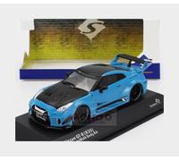 Nissan GT-R R35 Liberty Walk LB-WORKS 2019 Blu Modellino 1:43 Solido