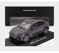 1:43 SOLIDO Porsche Macan Turbo (H2) 2024 Grey Met WAP0200710RMAT