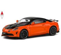 1:43 SOLIDO Renault Alpine A110 Radicale Coupe 2023 Orange Black SL4317202