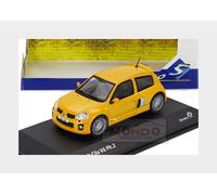 RENAULT CLIO V6 jaune Sirius 2003 1/43 phase 2