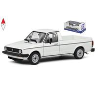 1982 Volkswagen VW Caddy MK1 Custom PickUp Blanco 1:43 Solido S4312301