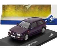 Volkswagen VW Golf 3 VR6 Modellino Lila Solido 1:43 Nuovo S4316402