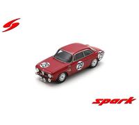 1:43 SPARK Alfa Romeo Giulia Gta 1600 #32 24H Spa 1966 Gaban Pedro 100SPA09