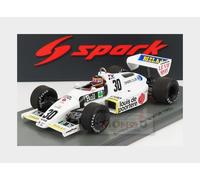 1:43 SPARK Arrows F1 A6 #30 Belgium Gp 1983 T.Boutsen White S5786