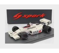 1:43 SPARK Arrows F1 A6 #30 Detroit Gp 1983 Thierry Boutsen White S5788