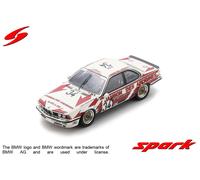 1:43 SPARK Bmw 6-Series 635 Csi M #34 24H Spa 1984 Jarier Huysman Malcher SB659
