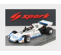 1:43 SPARK Brabham F1 Bt44B #32 British Gp 1976 B.Evans White Light Blue S7096