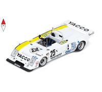 1/43 SPARK CHEVRON B36 2.0L S4 TEAM ROC SOCIETE YACCO N 25 24h LE MANS 1980