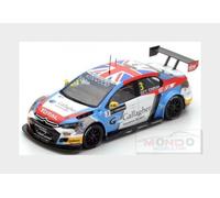 1:43 Spark Citroen C-Elysee Wtcc #3 Argentine 2016 Chilton White Red Blue S5097