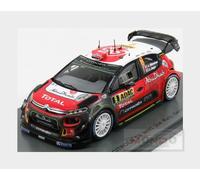 1:43 Spark Citroen C3 Wrc #9 Rally Germany 2017 A.Mikkelsen A.Jager S5176 Modell