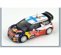 1:43 Spark Citroen Ds3 Wrc Red Bull #2 4Th Rally Montecarlo 2012 Hirvonen S3327