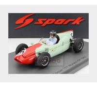 1:43 SPARK Cooper F1 T51 #16 Monaco Gp 1960 C.Bristow Light Green Red S8046