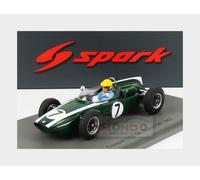 1:43 SPARK Cooper F1 T55 #7 Holland Gp 1962 T.Maggs Green White S8071