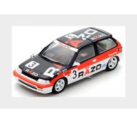 Honda Civic Ef3 #3 4th Suzuka Gp 3 1989 #hattori / T.tsutsumi 1:43 Model