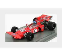 1:43 Spark March F1 711 #19 Canadian Gp 1971 M.Beuttler Red S7262 Modellino