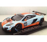 1:43 Spark Mclaren Mp4-12C Gulf #69 Blancpain Es Paul Ricard 2012 Goethe SF043B