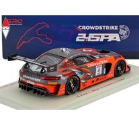 1/43 SPARK MERCEDES BENZ AMG GT3 EVO 6.2L V8 TEAM CROWDSTRIKE RILEY N 4