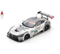 MODELLINO SCALA COMPATIBILE CON MERCEDES GT3 N.18 DTM 2022 MAXIMILIAN BUHK 1:43 SPARK MODEL SG877