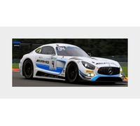 1:43 Spark Mercedes Benz Amg Gt3 Team Black Falcon #4 8Th 24H Spa 2017 SB145 Mod