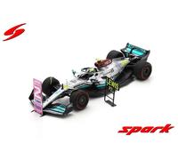 Mercedes AMG W13 E Lewis Hamilton #44 2nd Brazilian Gp 2022 S8556 Spark 1/43 F1