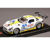 Spark Model SG079 MERCEDES SLS AMG GT3 N.22 3rd NURBURGRING 2013 1:43 Modellino