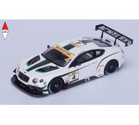 1/43 Spark-Model Bentley Continental Gt3 Absolute N 4 Macau Gt Cup 2014